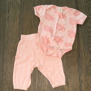 Kate Quinn Peach Bodysuit & Pants